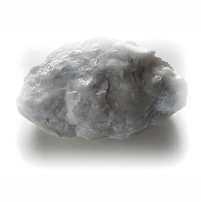 The halloysite mineral rock